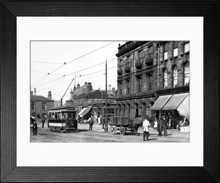 Framed Print : Heckmondwike early 1900s Framed Print : Heckmondwike early 1900s