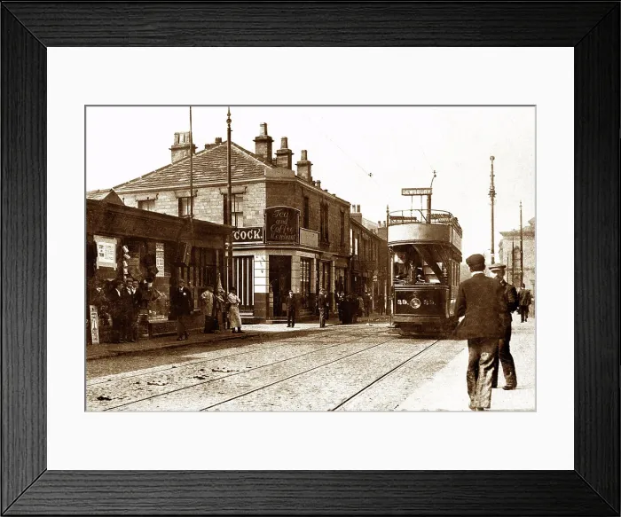 Framed Print : Heckmondwike early 1900's Framed Print : Heckmondwike early 1900's