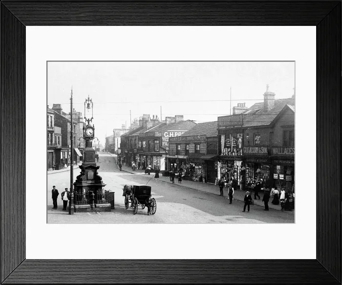Framed Print : Heckmondwike early 1900s Framed Print : Heckmondwike early 1900s