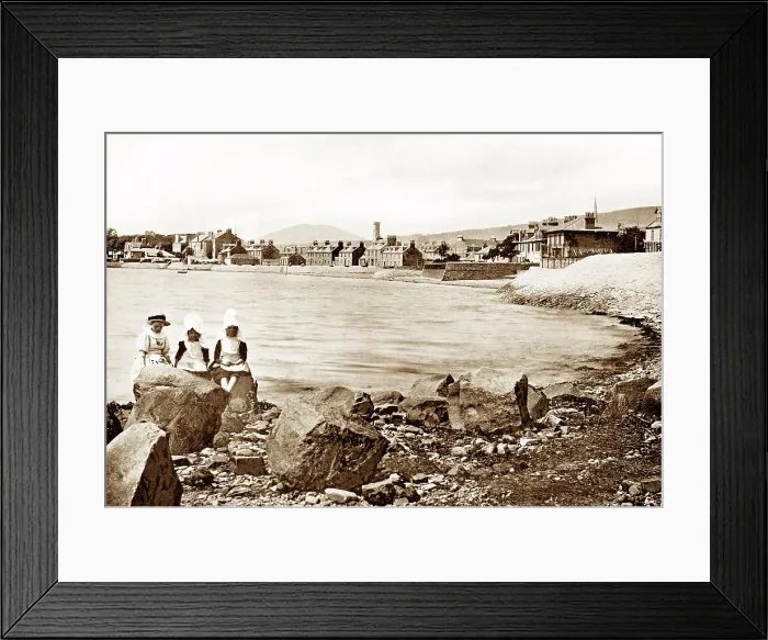 Framed Print : Helensburgh East Bay early 1900s Framed Print : Helensburgh East Bay early 1900s