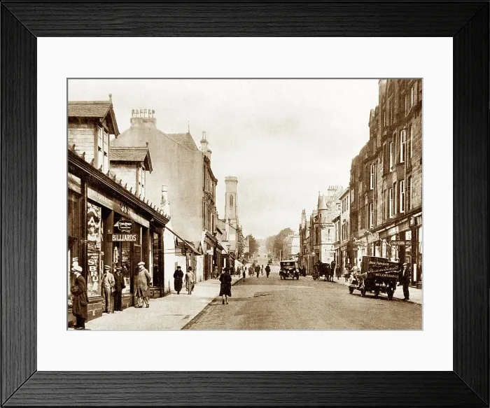 Framed Print : Helensburgh Sinclair Street probably 1920s Framed Print : Helensburgh Sinclair Street probably 1920s