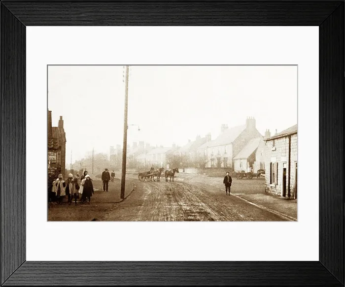Framed Print : Sherburn in Elmet early 1900's Framed Print : Sherburn in Elmet early 1900's