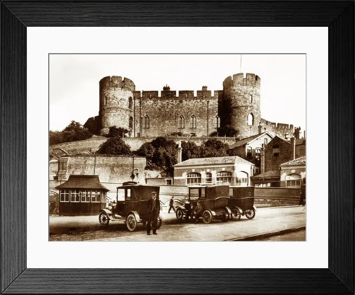 Framed Print : The Castle, Shrewsbury early 1900's