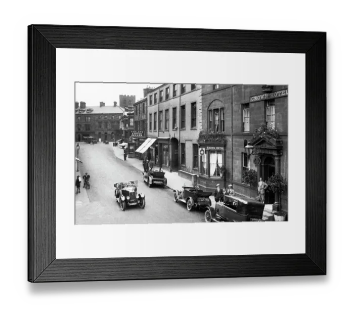 Framed Print : Penrith King Street probably 1920s Framed Print : Penrith King Street probably 1920s