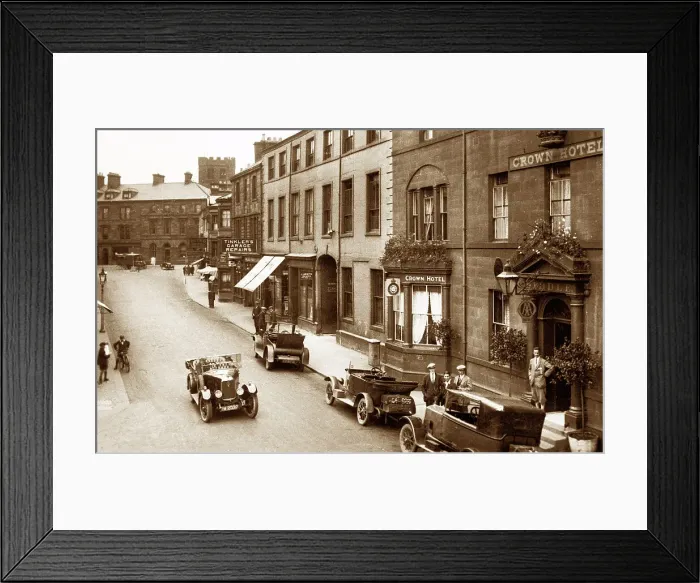 Framed Print : King Street, Penrith early 1900's Framed Print : King Street, Penrith early 1900's