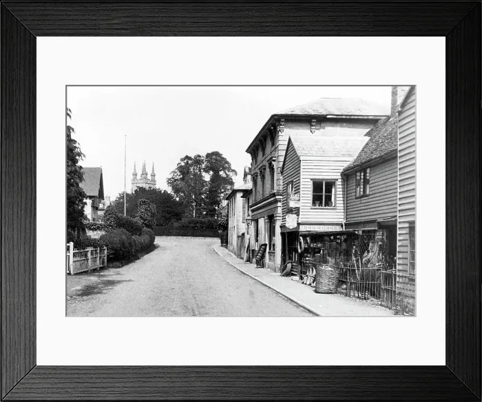 Framed Print : Penshurst early 1900's Framed Print : Penshurst early 1900's