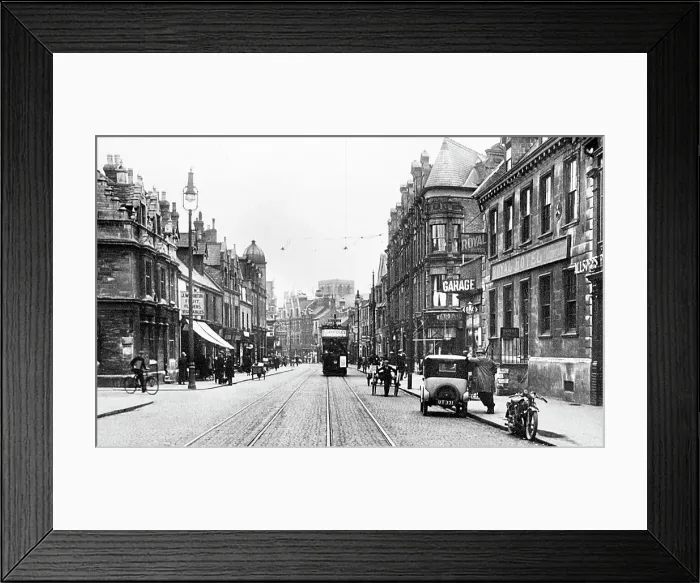 Framed Print : Westgate, Peterborough early 1900's Framed Print : Westgate, Peterborough early 1900's