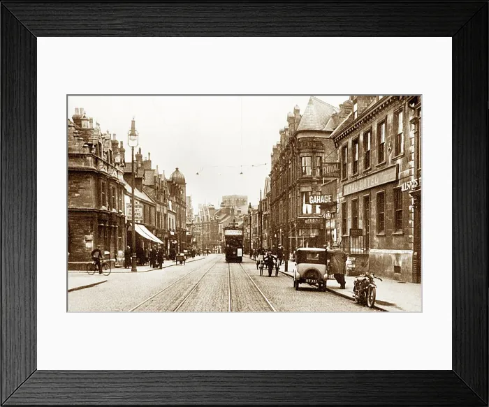 Framed Print : Peterborough Westgate probably 1920s Framed Print : Peterborough Westgate probably 1920s