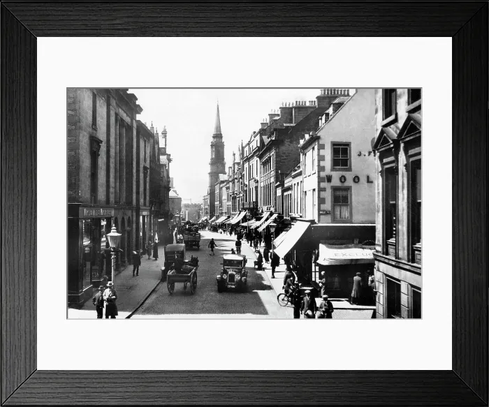 Framed Print : High Street, Inverness early 1900's Framed Print : High Street, Inverness early 1900's