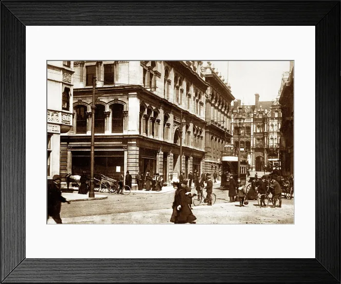 Framed Print : Ipswich Princes Street early 1900s Framed Print : Ipswich Princes Street early 1900s