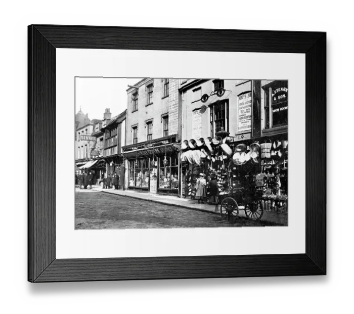 Framed Print : Ipswich Upper Brook Street early 1900s Framed Print : Ipswich Upper Brook Street early 1900s