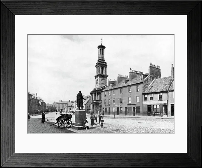 Framed Print : High Street, Irvine early 1900's Framed Print : High Street, Irvine early 1900's