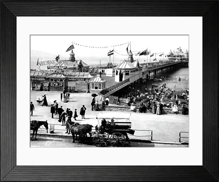 Framed Print : Grand Pier, Weston Super Mare early 1900's Framed Print : Grand Pier, Weston Super Mare early 1900's