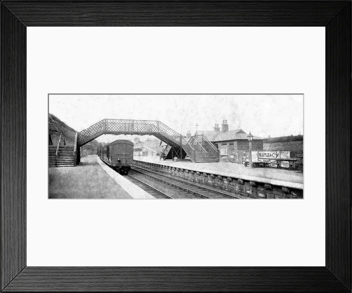 Framed Print : Wetherby Railway Station early 1900s Framed Print : Wetherby Railway Station early 1900s