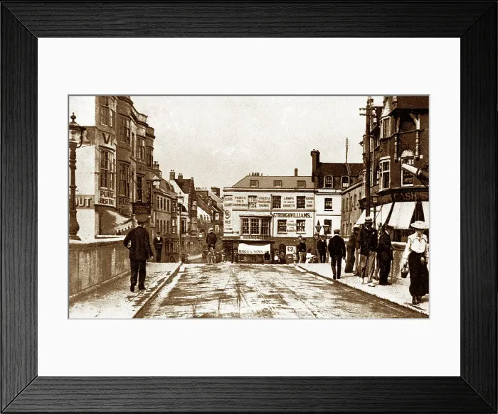 Framed Print : Weymouth early 1900's Framed Print : Weymouth early 1900's