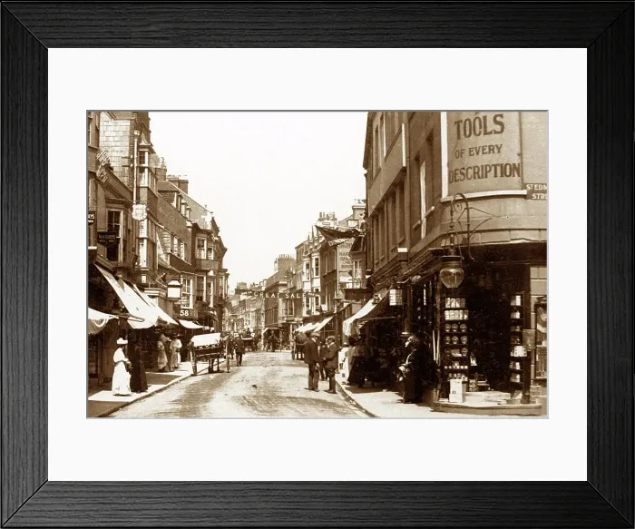 Framed Print : Weymouth early 1900's Framed Print : Weymouth early 1900's
