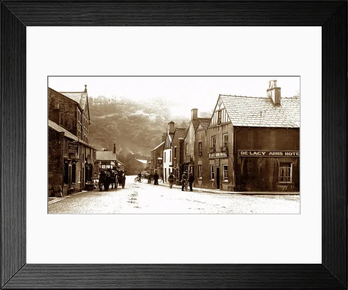 Framed Print : Whalley early 1900's Framed Print : Whalley early 1900's