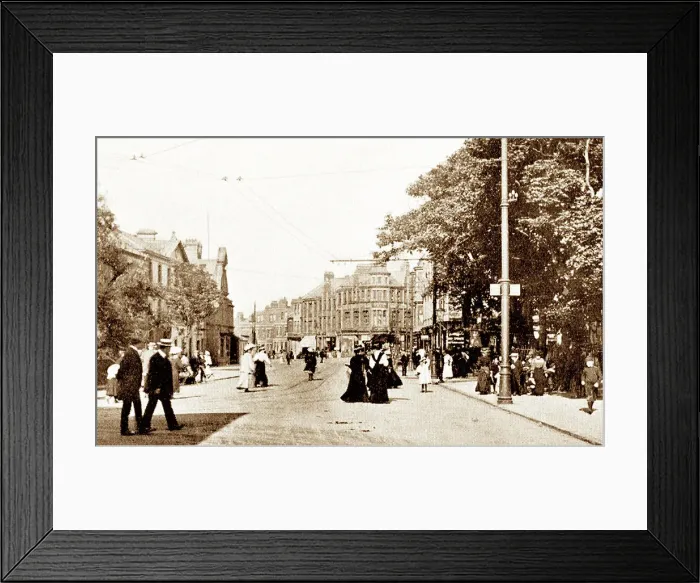 Framed Print : Whitley Bay early 1900's Framed Print : Whitley Bay early 1900's