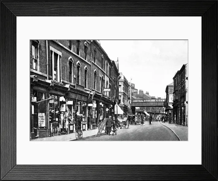 Framed Print : Widnes Victoria Road early 1900s Framed Print : Widnes Victoria Road early 1900s