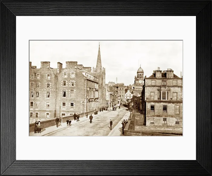 Framed Print : Bridge Street, Wick early 1900's Framed Print : Bridge Street, Wick early 1900's