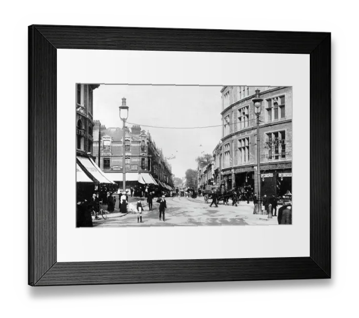 Framed Print : Plymouth Drake Circus early 1900s Framed Print : Plymouth Drake Circus early 1900s
