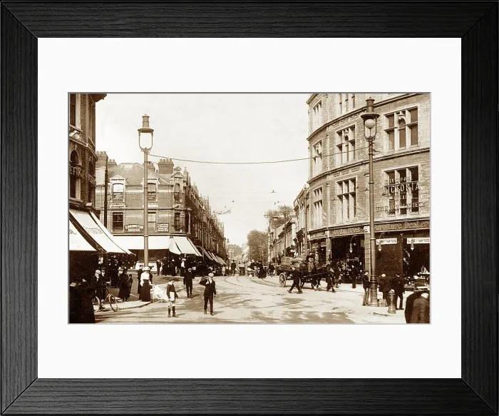 Framed Print : Drake Circus, Plymouth early 1900's Framed Print : Drake Circus, Plymouth early 1900's