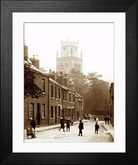 Framed Print : Bailey Gate, Pontefract early 1900's Framed Print : Bailey Gate, Pontefract early 1900's