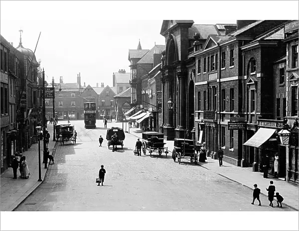 Market Street, Pontefract early 1900's