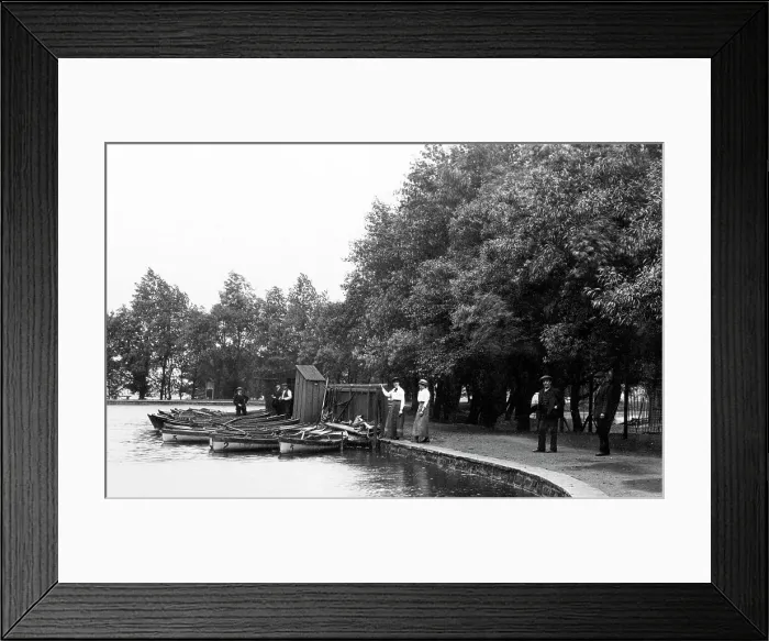 Framed Print : Pontefract Park early 1900s Framed Print : Pontefract Park early 1900s