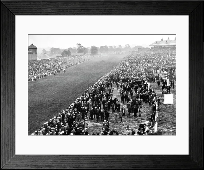 Framed Print : Racecourse, Pontefract early 1900's
