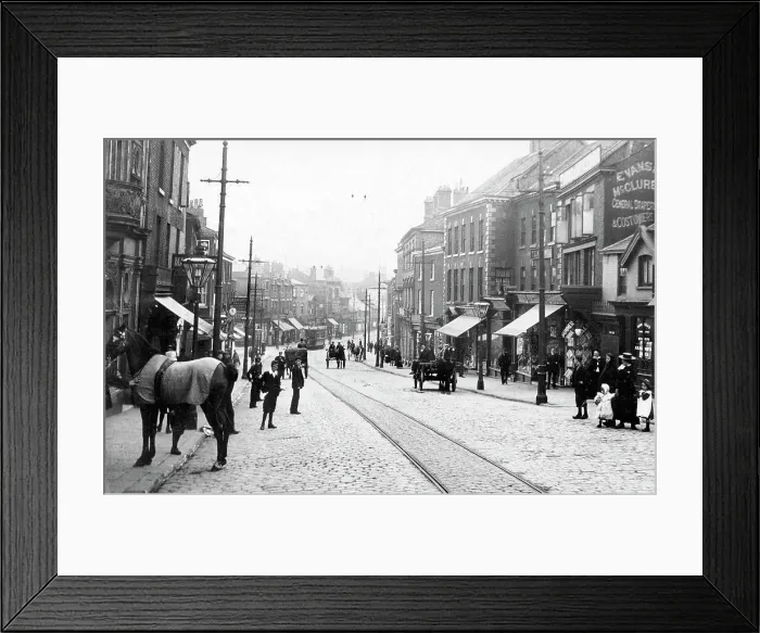 Framed Print : Wigan Standishgate early 1900s Framed Print : Wigan Standishgate early 1900s