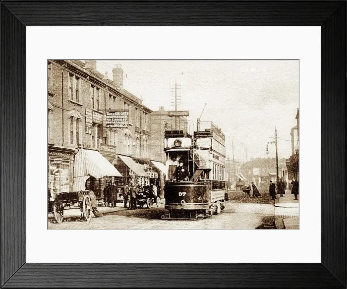Framed Print : Church Road, Willesden early 1900's Framed Print : Church Road, Willesden early 1900's