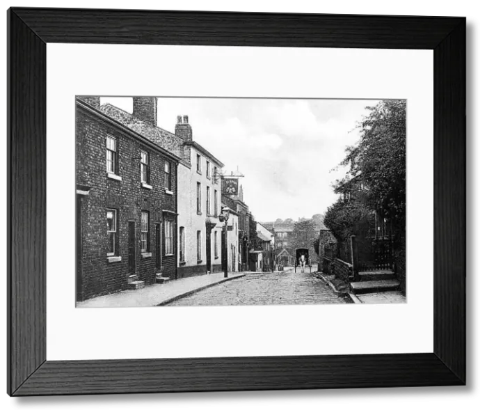 Framed Print : Wilmslow Church Street early 1900s Framed Print : Wilmslow Church Street early 1900s