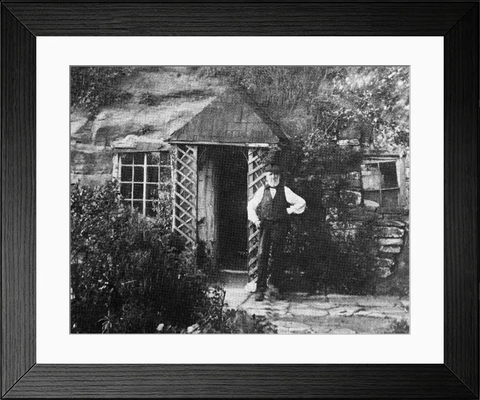 Framed Print : Mansfield Rock House early 1900s Framed Print : Mansfield Rock House early 1900s