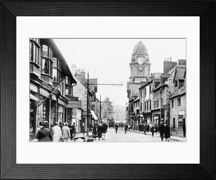 Framed Print : Mansfield Stockwellgate probably 1920s Framed Print : Mansfield Stockwellgate probably 1920s