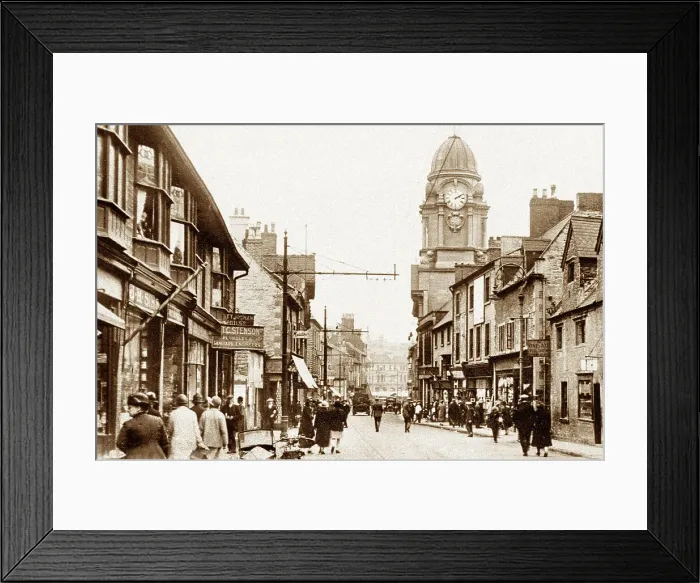 Framed Print : Stockwellgate, Mansfield early 1900's Framed Print : Stockwellgate, Mansfield early 1900's