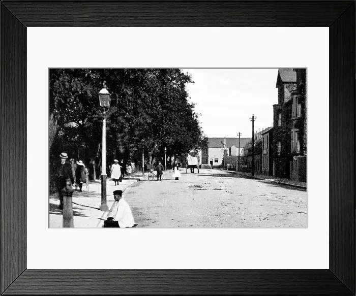 Framed Print : March Station Road early 1900s Framed Print : March Station Road early 1900s