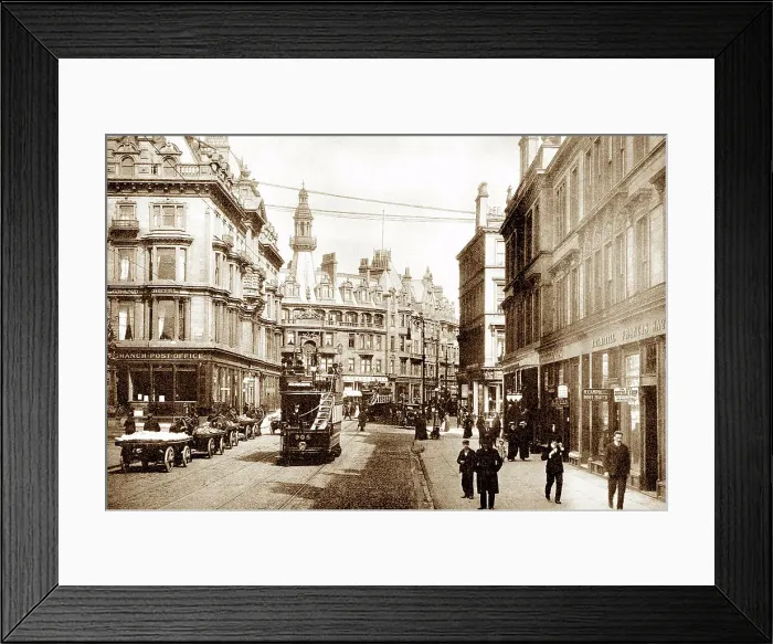 Framed Print : Cross, Glasgow early 1900's Framed Print : Cross, Glasgow early 1900's