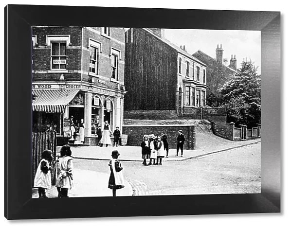 Porthill Bradwell Lane early 1900s