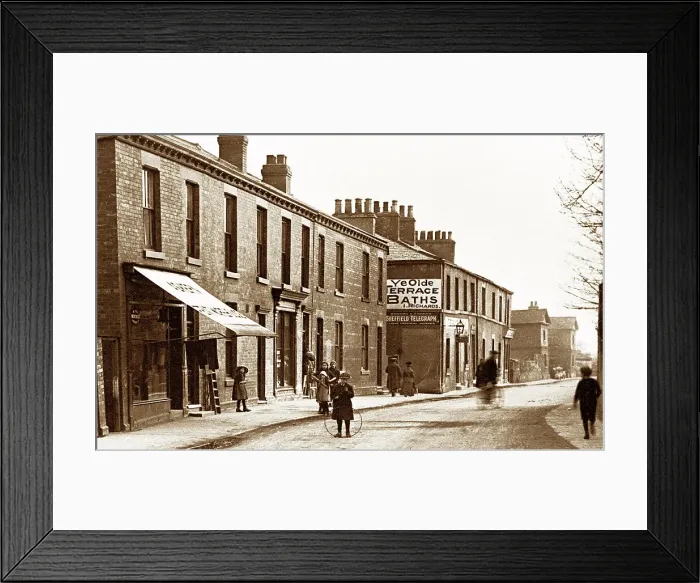 Framed Print : Askern early 1900s Framed Print : Askern early 1900s