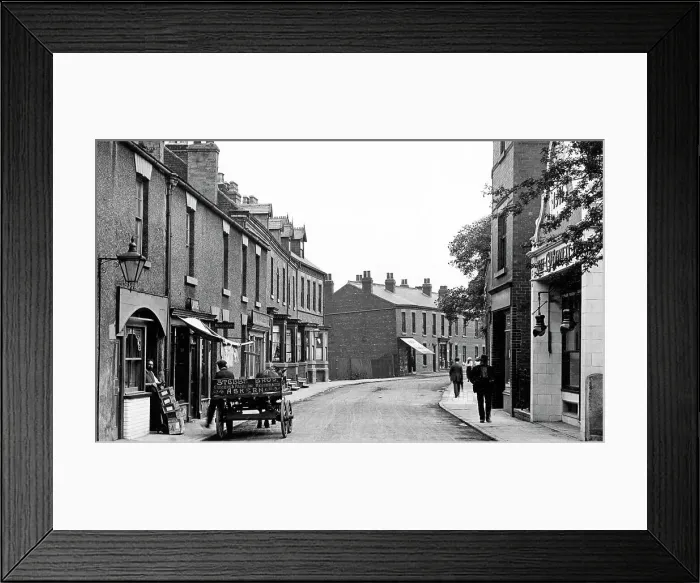 Framed Print : High Street, Askern early 1900's Framed Print : High Street, Askern early 1900's