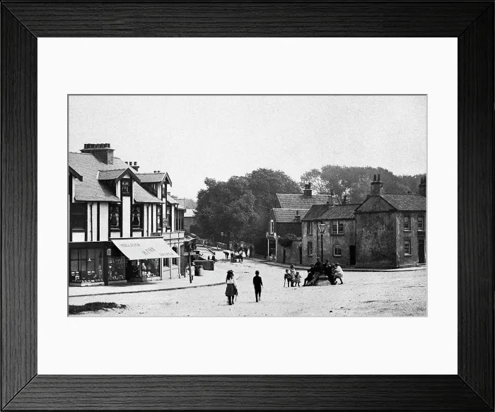 Framed Print : Market Place, Askern early 1900's Framed Print : Market Place, Askern early 1900's