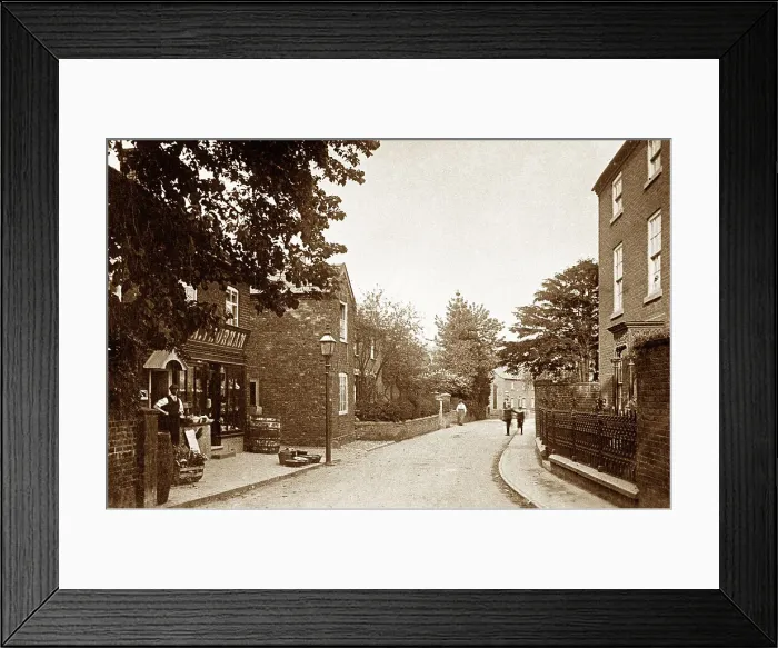 Framed Print : Audlem early 1900s Framed Print : Audlem early 1900s