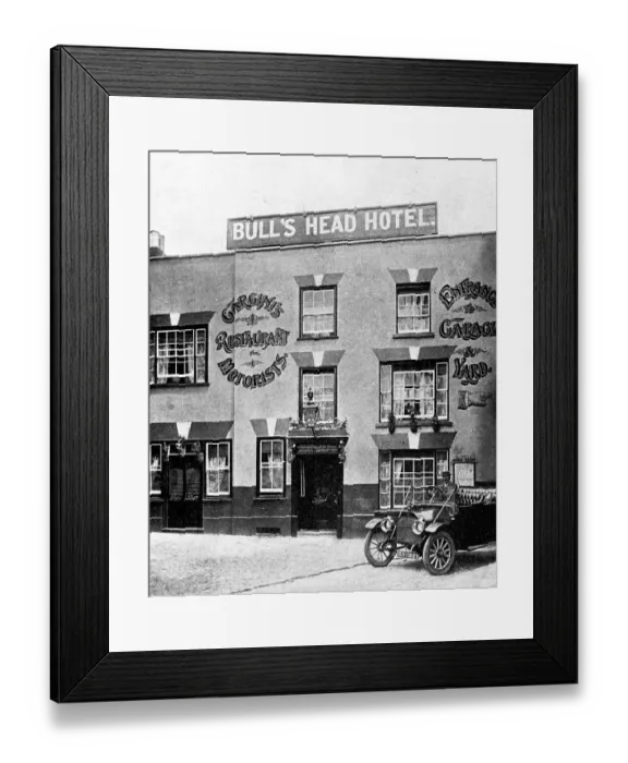 Framed Print : Bulls Head Hotel, Aylesbury early 1900's Framed Print : Bulls Head Hotel, Aylesbury early 1900's