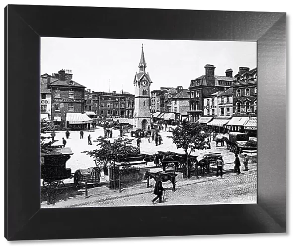 Market Square, Aylesbury early 1900's