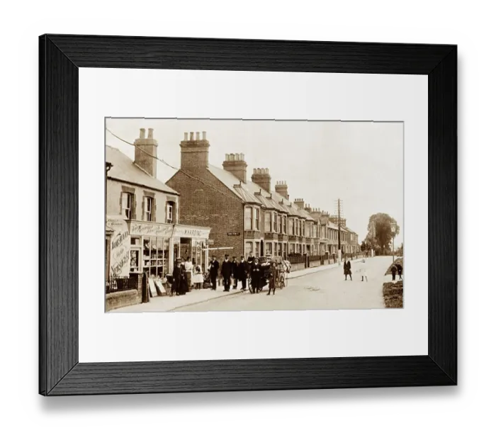 Framed Print : Aylesbury Stoke Road early 1900s Framed Print : Aylesbury Stoke Road early 1900s