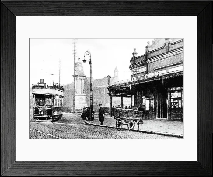 Framed Print : Central Railway Station, Birkenhead early 1900's Framed Print : Central Railway Station, Birkenhead early 1900's