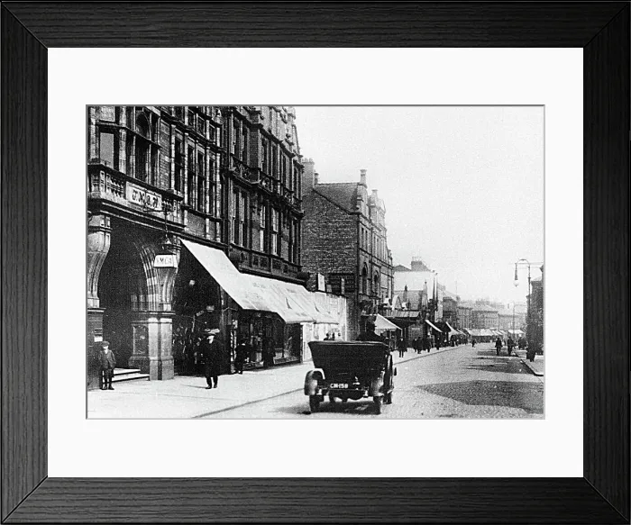 Framed Print : Grange Road, Birkenhead early 1900's Framed Print : Grange Road, Birkenhead early 1900's