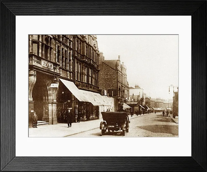 Framed Print : Birkenhead Grange Road probably 1920s Framed Print : Birkenhead Grange Road probably 1920s