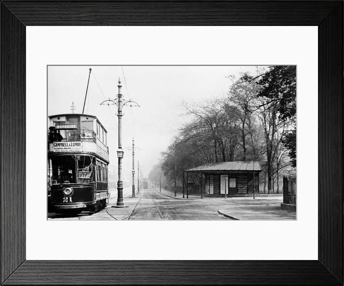 Framed Print : Park Road North, Birkenhead early 1900's Framed Print : Park Road North, Birkenhead early 1900's